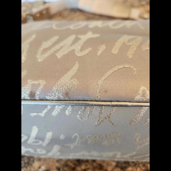 Coach Lurex New York Script Holiday Limited Edition Hobo F17472 - Picture 5 of 14